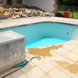 Abri-Couverture de piscine : Optez pour la Sécurité et le Confort avec un Abri Fixe pour Piscine Courdimanche
