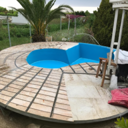 Piscine extérieure en béton : Offrez-vous une Piscine Solide et Durable en Béton pour votre Jardin Nibelle